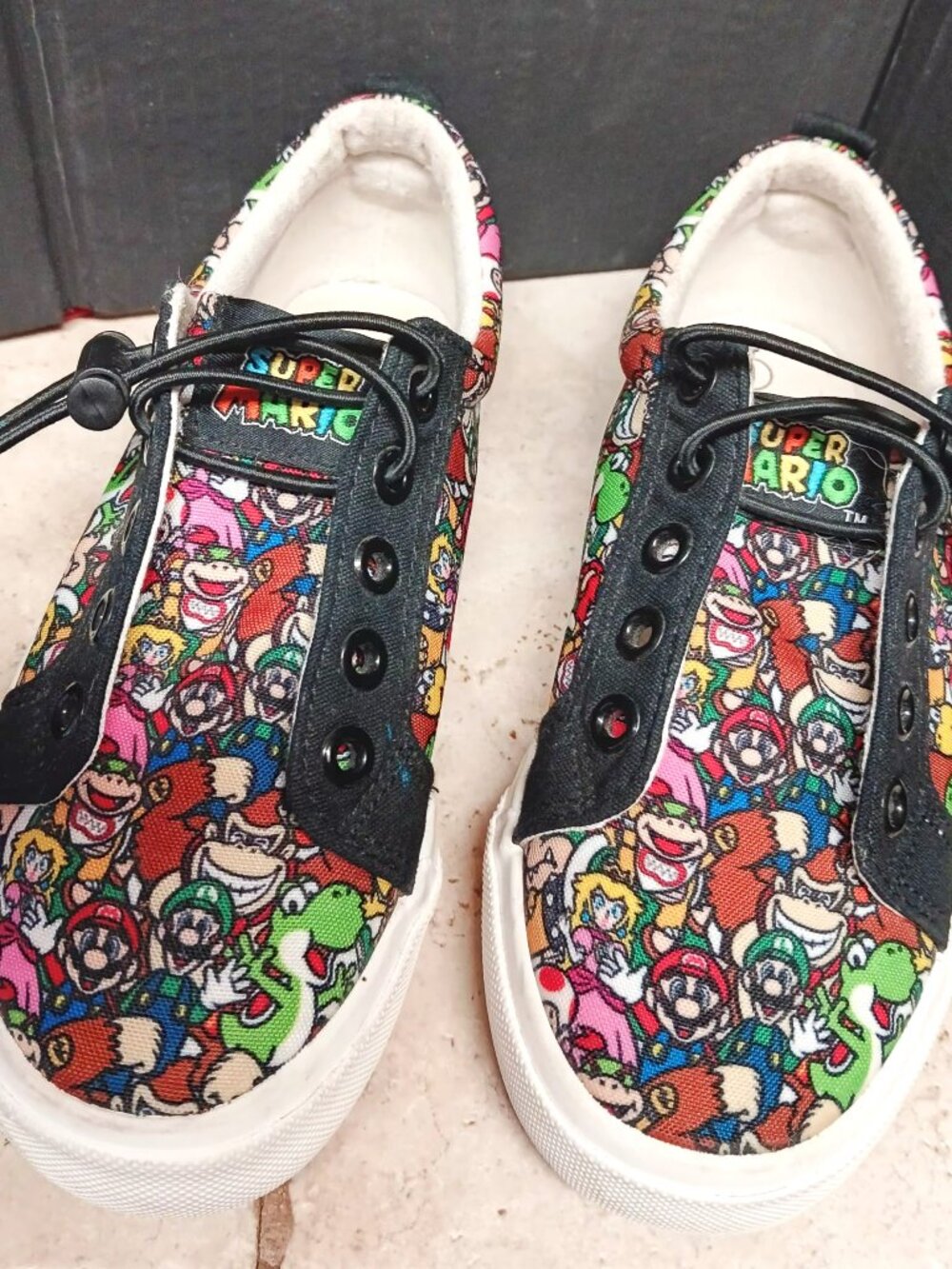 Ground Up size 1 2023 Super Mario low top sneaker, good shape.